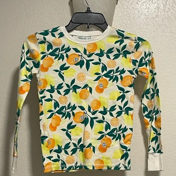 Old Navy Long Sleeve Pajama Set - Oranges & Lemons - Picture 11 of 13